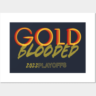 Gold Blooded 2022 Playoffs Posters and Art